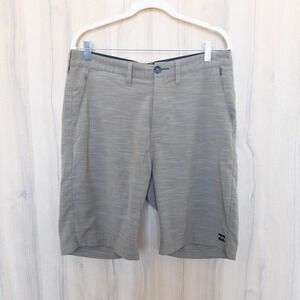 Billabong Mens Submersibles Hybrid Shorts Size 32 Tan Surf Skate Beach Gorpcore